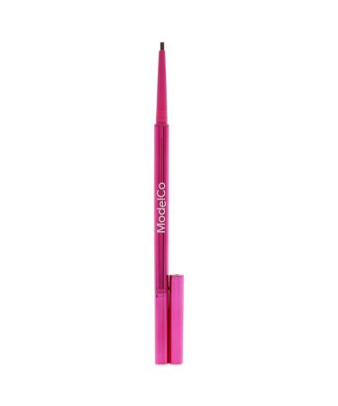ModelCo Micro Brows Brown Pencil - Long-Wearing Water-Resistant Formula - Ultra-Fine Precision for Defined, Filled Brows - Universal Shade - 0.035 Oz - Buy Online on GoSupps.com