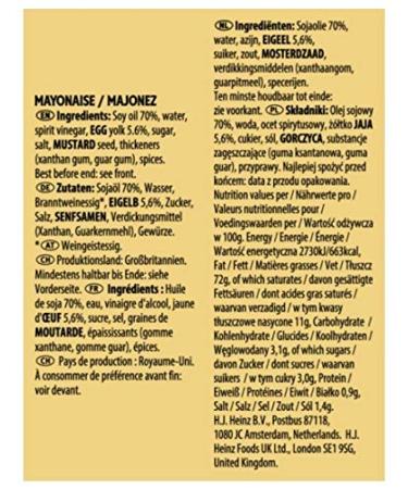 Heinz Mayonnaise Sachets 100 x 17ml - Perfect for International Shipping | Buy Online Now! - Buy Online on GoSupps.com