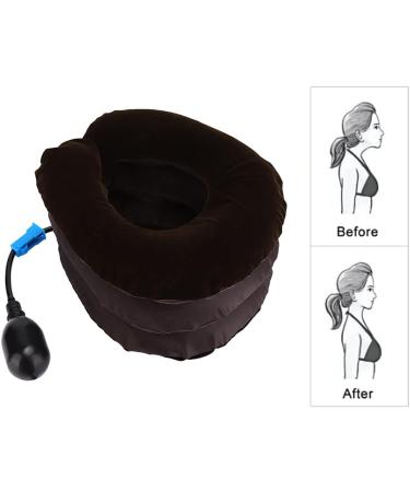 Buy Cervical Neck Traction Device for Instant Neck Pain Relief | 3-Layer Inflatable Support - Effective Pain Relief - Buy Online on GoSupps.com