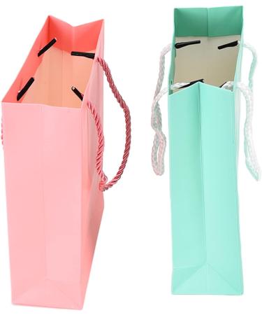 OKAT Paper Gift Bag - 10pcs Pure Color Vertical Bags for Party Gifts | International Shipping Available - Buy Online on GoSupps.com