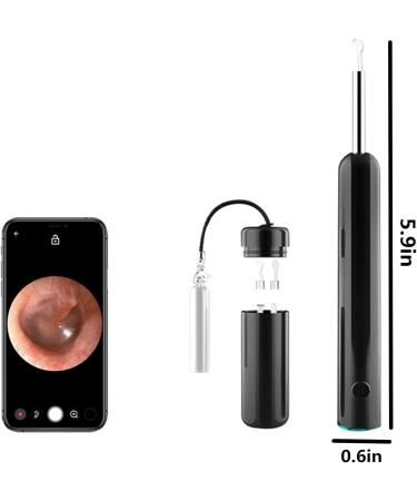 High-Definition Endoscope - Ear Wax Removal Tool with Camera and Light | Ear Cleaner Kit for iOS & Android - Buy Online on GoSupps.com