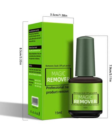 Nail Polish Remover Magic Nail Cleaner Gel 15ML Bursting Removal Liquid Take Off The Fake Nail Glue for Nail Art Lacquer nail polish remover - Buy Online on GoSupps.com