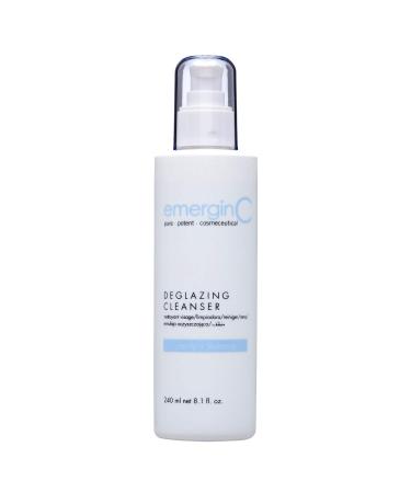 emerginC Deglazing Cleanser - Face Wash for Oily Combination + Blemish Prone Skin Soap-Free Facial Cleanser (8.1 oz 240 ml)