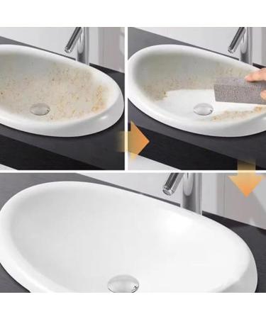 Strong Cleaning Pumice Stone Pumice Stone for Toilet Cleaning Suitable for Cleaning Toilet Bathroom Kitchen Sink Grill (2pcs with Handle) - Buy Online on GoSupps.com