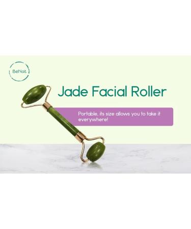 Jade Facial Roller - Premium Skin Care Tool for Relaxation & Radiant Skin | Ideal for Everyone - Buy Online on GoSupps.com