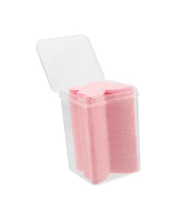 NUSITOU 200 Sheets Nail Pads Paint Remover Wipes Nail Polish Remover Wipes Finger Nail Polish Remover Lint Wipes Acrylic Nail Remover Fingernail Polish Remover Gel Nail Remover