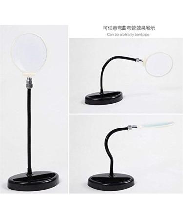 5X Metal Hose Desktop Metal Base LED Light Magnifier with Reading Light map Newspaper etc Made in China - Buy Online on GoSupps.com