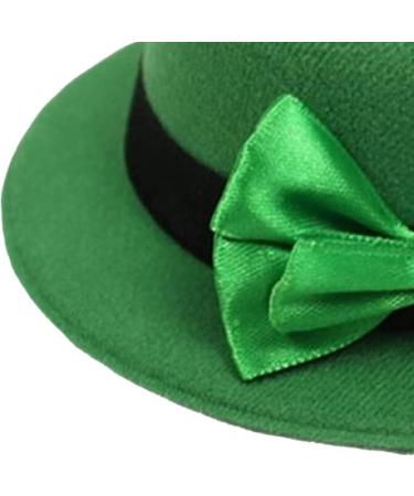 St Patricks Day Mini Hat Hair Clips Hairpins Headband Mini Leprechaun Hat Tea Party Headwear Costume Accessories for Party - Buy Online on GoSupps.com