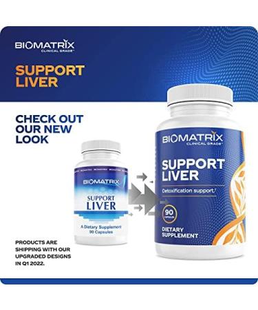 BioMatrix Liver Cleanse Detox & Repair Artichoke Extract Liver Health Formula Liver Supplement with Milk Thistle Taurine Methionine | 1+ Month Supply for Men and Women - Buy Online on GoSupps.com