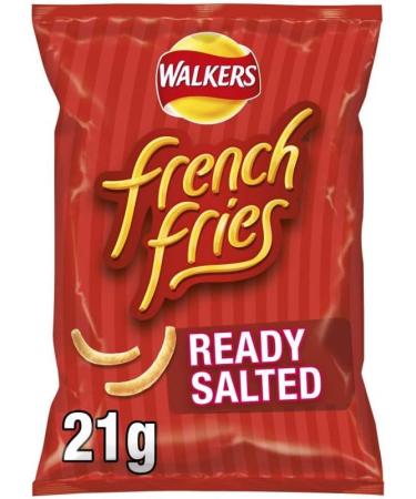 Walkers French Fries Ready Salted Potato Snacks 32x21G - Buy Online on GoSupps.com