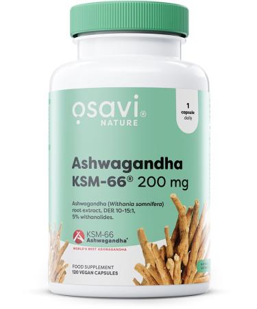 OSAVI Osavi Ashwagandha KSM-66 200mg - 120 Vegan caps