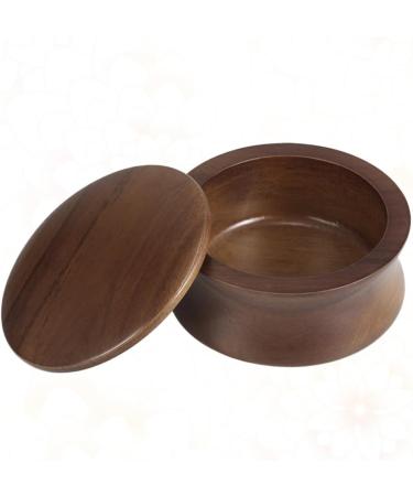 Minkissy Shaving Bowl with Lid | Men's Shaving Foam Bowl Kits | Travel Accessories & Clean Shaving Shells - Buy Online on GoSupps.com