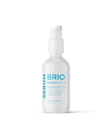BrioCare Skin Renew Serum  Firming Hypochlorous Acid Mineral Gel  Soften Fine Line Tighten Wrinkles  Smooth Face Neck Chest  Anti-Aging Spot Corrector  Hydrate Dry Red Skin  Clean Skincare by BRIOTECH 2 Fl Oz (Pack of 1)