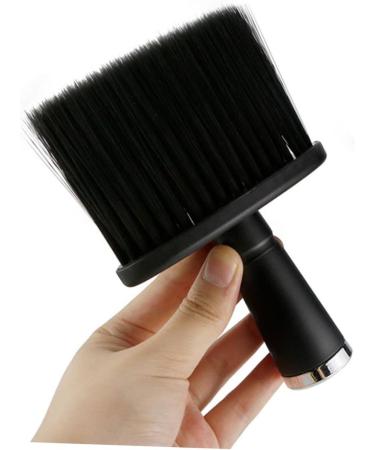 Didiseaon Hair Brush Face Duster Dusters for Cleaning Shaving Brush Hair Remover Duster Barber Duster Haircut Duster Hair Cutting Brush Facial Cleaning Beard Brush Handle Neck 14x10cm Black - Buy Online on GoSupps.com