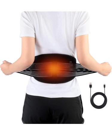 Angrek thermal belt back back bandage back ribbon heating pillow back for men and women back belt warming lumbar support belt Belt Belt belts for relieving pain pain