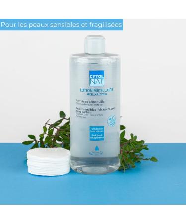 Cytolnat Micelle Lotion 500ml - Gentle Makeup Remover & Cleanser for Sensitive Skin | Perfume-Free Calm Skin for Infants Children & Adults - Buy Online on GoSupps.com