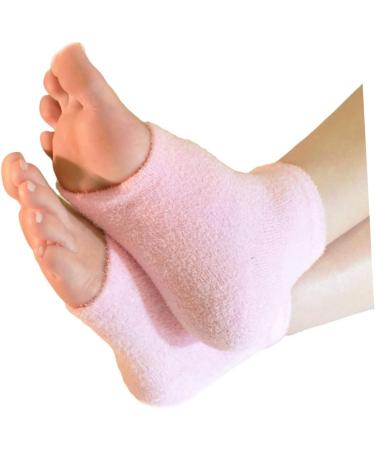 POPETPOP Floral Hair Wreath for Girls Spa Moisturising Heel Sock Lined Toeless Spa Socks Toeless Socks for Women Spa Foot Sleeve Spa Moisturising Sock Heel Socks Miss Moisturizing Leg Socks - Buy Online on GoSupps.com