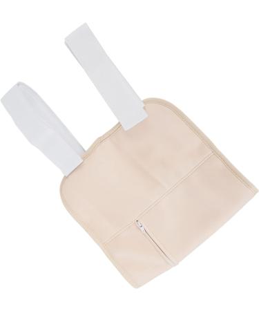 HEEPDD Sleep Castor Oil Pack - Portable Ergonomic Wrap for Lymphatic Drainage & Liver Detoxification | Reusable Adjustable Compress (Khaki) - Buy Online on GoSupps.com