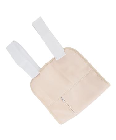 Casting oil pack sleep -adjustable castor oil pack ergonomic reusable soft compress castor oil pack for the detoxification of the liver (khaki)