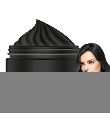 Colored Hair Wax30ml Temporary Color Wax Washable Clay Suitable for Children Adults Men Women Parties Festival Halloween Cosplay Parties Black B - Buy Online on GoSupps.com