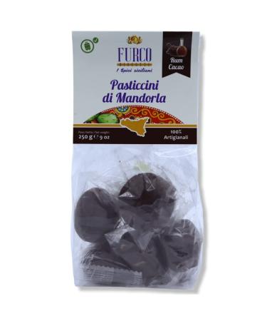 SICILIA BEDDA CAPACI Sicilian Almond Pastries with Rum and Cocoa 250g