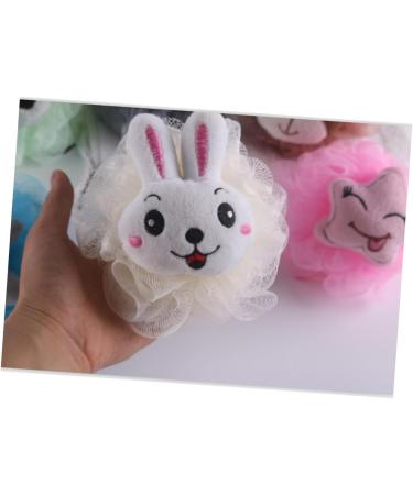 Angoily 5pcs Luffa Sponges - Exfoliating Body Scrubber Puff for Bath & Shower | Loofah Massage Ball Pouf - Buy Online on GoSupps.com