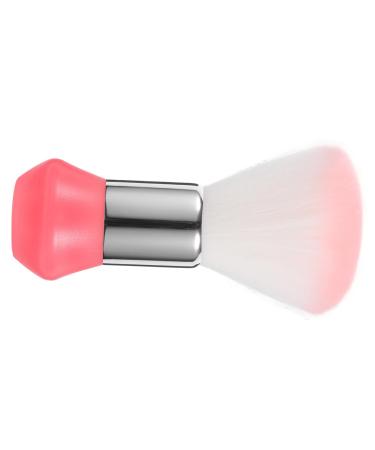 HONMEET Barber Brush Hair Dye Brush Barber Duster Neck Duster Brush Neck Brush Barber Hair Brush Neck Duster for Hair Cutting Barbers Brush Hair Cutting Brush Aluminum Tube 14.50X8.50X8.50CM Pink