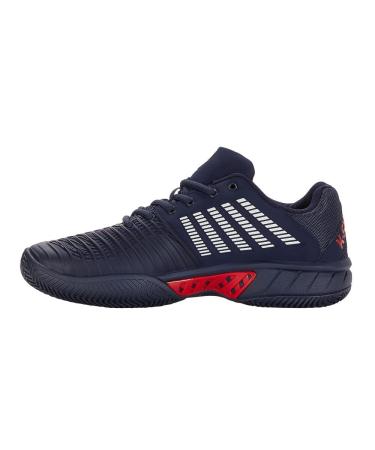 K-Swiss Men's Express Light 3 Hb Tennis Shoe 43 EU Peacoat Mars Red