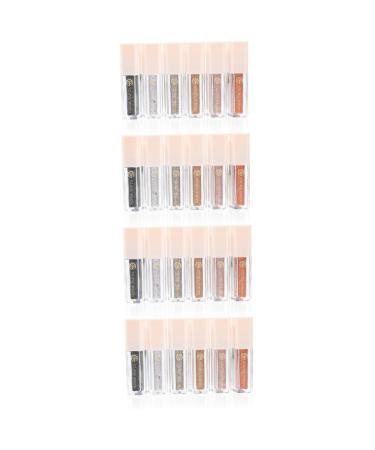 Healeved 24 Pcs Eye Shadow Set Cosmetics Eyeshadow Sparkling Eyeshadow Shiny Eyeshadow Tear Stick Highlighter