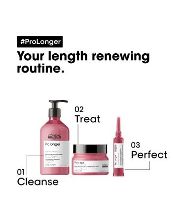 L'Oreal Pro Longer Concentrate Treatment | For Thinned Hair | Reduce Split Ends | Thicker Hair & Shine - Buy Online on GoSupps.com