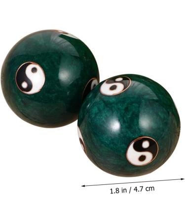 Gleavi 3 Pairs Baoding Balls Chinese Jade Hand Massage Balls for Health & Wellness | Improve Circulation & Relaxation - Buy Online on GoSupps.com