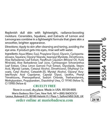 Mario Badescu A.H.A. & Ceramide Face Moisturizer - Lightweight Night Cream for Combination/Oily Skin - 2 Fl Oz - Buy Online on GoSupps.com