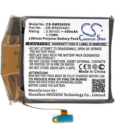 Buy Afshan 450mAh/3.85V GH43-04855A EB-BR800ABU Battery Replacement for 46mm SM-R800 SM-R805 - International Shipping Available - Buy Online on GoSupps.com