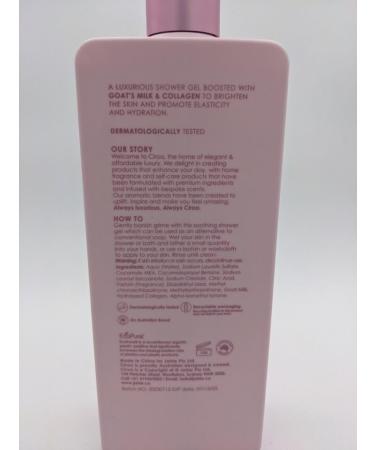 Buy Ciroa Goat's Milk & Collagen Shower Gel 33.8 fl oz - Nourishing Body Wash for All Skin Types International Shipping Available - Buy Online on GoSupps.com