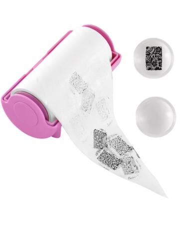 minkissy Over for You Nail Salon Nail Beauty Tool Kit Nail Seal Stamper Nail Art Accessories Nail Polish Tools Manicures Tools Nail Oil Remover Cosmetic Manicure Tools Set Die 11.5X6CM Pink