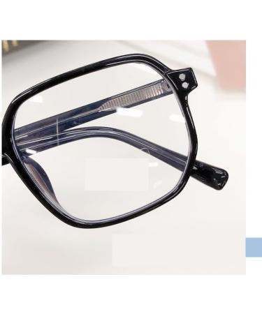 Shop Anti Blue Light Eyeglasses - Square Reading Glasses for Eye Strain Relief (+250 Gray - Buy Online on GoSupps.com