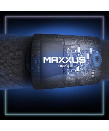 Maxxus Heart Frequency Monitor HRM 10.1 - Bluetooth & Ant+ EKG Measurement LED Ring - Accurate Heart Rate Sensor & Pulse Belt for Fitness Tracking - Buy Online on GoSupps.com