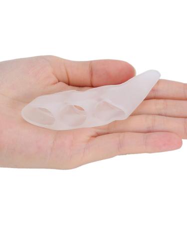 Pinky Toe Separators - 2 Pairs Gel Protectors for Overlapping & Curled Toes - Buy Online on GoSupps.com