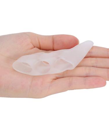 Silicone Three Holes Toe Protective Cover - Soft Non-Slip Comfort (2 Pairs) for Effective Toe Relief - Buy Online on GoSupps.com