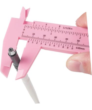 Beavorty 6pcs Locating Rule Pocket Ruler Plastic Eyebrow Ruler Eyebrow Measuring Ruler Face Caliper - Buy Online on GoSupps.com