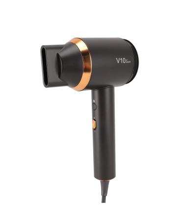 Professional Ionic Hair Dryer Blow Dryer ABS Ion Blow Dryer Portable Constant Temperature Control Fast Drying High Speed Hair Dryer (US Plug 100-240V 110V)