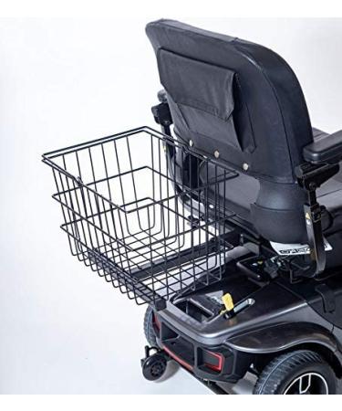 Scooter Rear Basket for Go-Go, Drive, Golden & Pride Mobility - Fits 1x1 Hitch Receiver - Buy Online on GoSupps.com
