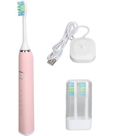 Smart Electric Toothbrush - IPX7 Waterproof Powerful & Portable for School (Pink) | Best International Shipping - Buy Online on GoSupps.com