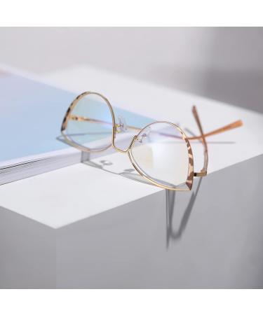 MORESHINE Cat Eye Blue Light Blocking Glasses for Women - Stylish & Comfortable Reading/Computer/TV Eyewear - Reduce Eye Strain - Buy Online on GoSupps.com