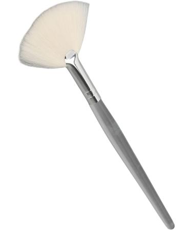 Face Mask Fan Brush Soft Makeup Beauty Brush Tool Face Mask Brush Applicator Transparent Handle Cosmetic Flat Facial Brush for Beauty Salon Large - Buy Online on GoSupps.com
