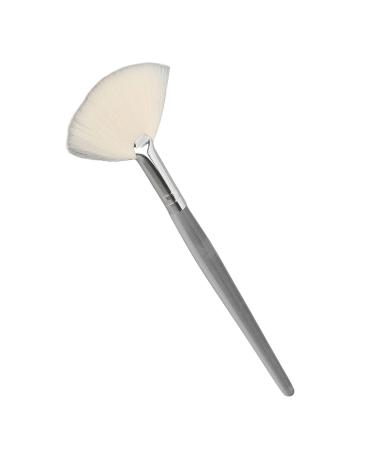 Flat Face Mask Brush - DIY Fan Applicator with Transparent Handle for Powder Masks | Soft Foam Stirring Tool for Salons - Buy Online on GoSupps.com