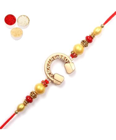 Ghasitaram Gifts Rakhis Online - Kids Rakhi - 8182 Amazing Bro Rakhi