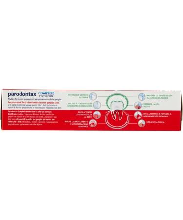 Parodontax Cool Mint Toothpaste 75ml - Complete Protection for Healthy Gums & Strong Teeth + Free Beni Culinari Keychain - International Shipping Available - Buy Online on GoSupps.com