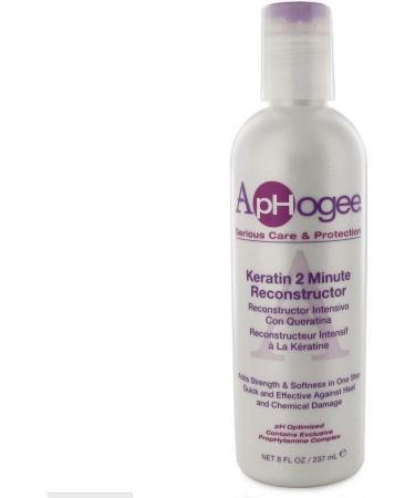 Aphogee Keratin 2 Minute Reconstructor 8 oz - Pack of 6 | Strengthen & Repair Hair | Buy Internationally - Buy Online on GoSupps.com