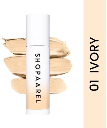 SHOPAAREL Miracle Skin Foundation Ivory 01 - Buy Online on GoSupps.com